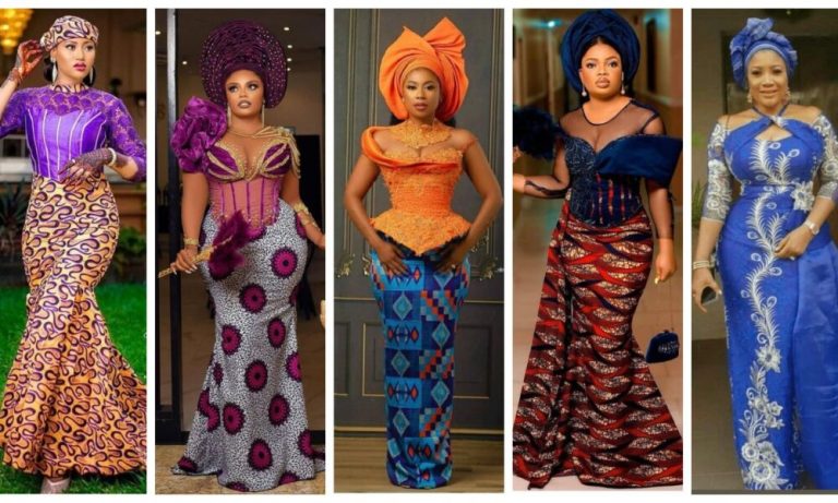 Dear Ladies, Look Stylish in Any One Of These 100 Aso-ebi Styles This Week