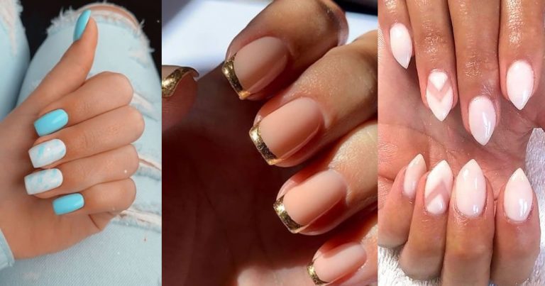 60 Photos: Best Short Acrylic Nails To Copy In 2022