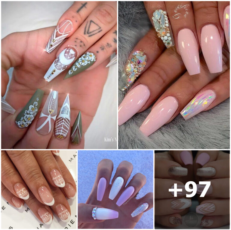 97 Inspiring Coffin Nail Ideas to Try This Year