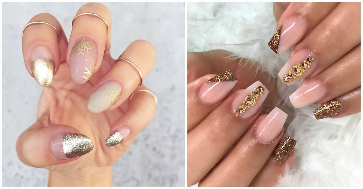 54 Hottest Gold Nail Design Ideas to Spice Up Your Inspirations