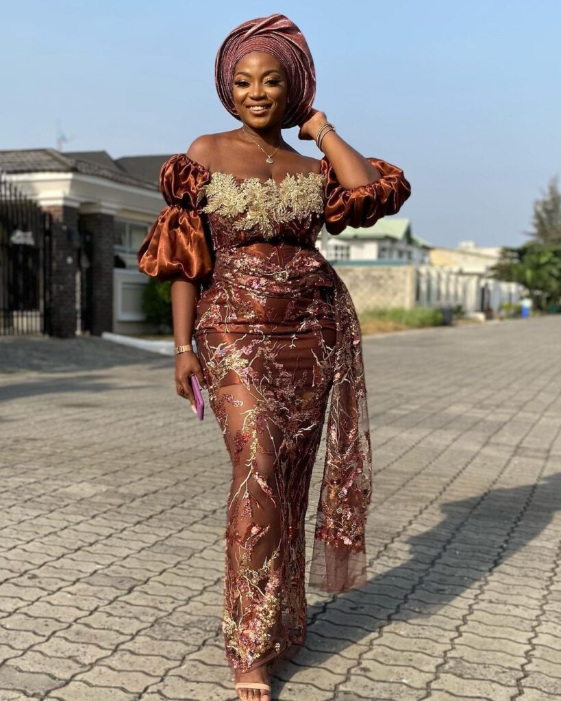 35+ Latest Cord Lace Styles Best African Fashion Dresses (15)
