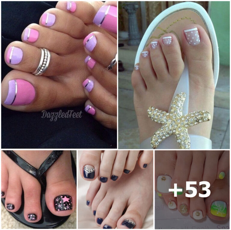 53 Photos: Pretty Toe Nail Art Ideas