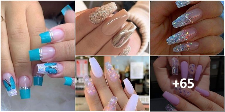 +65 Mejores Ideas【Uñas Nails】Acrilicas y Gel 💅🖤