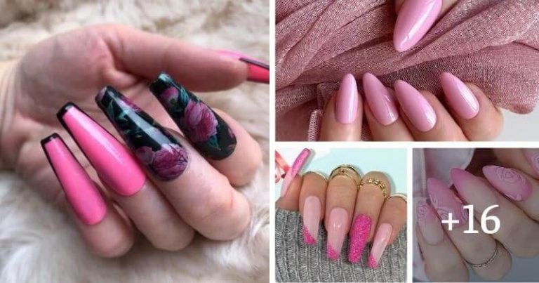 20+ Hottest Pink Nail Designs Trending Right Now