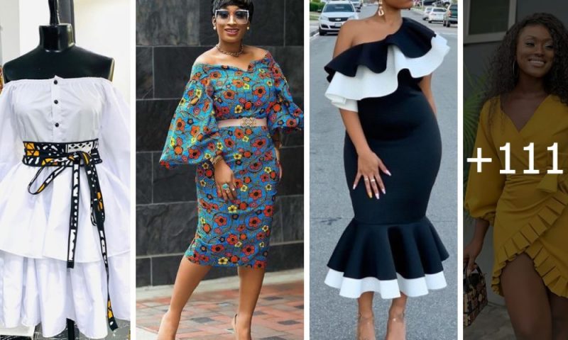 115 Ankara Short Gown Styles Designs 2024