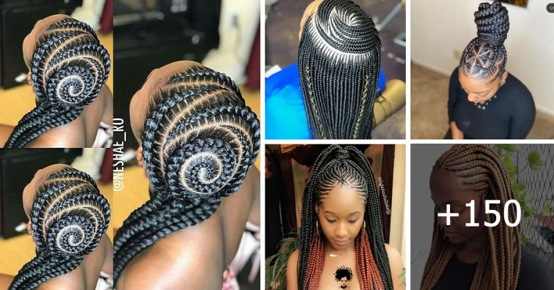 150+ PHOTOS: Fire Up Your Look with These Exciting Ghana Weaving Styles!