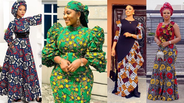 Stunning Ankara Straight Long Gown Styles: 60+ Fashionable Designs to Slay in 2024