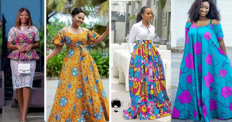 120+ Ankara designs for gowns to wear this year (pictures)