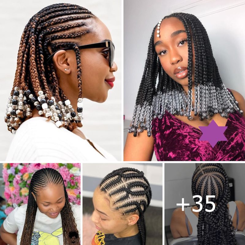 35 Beautiful Cornrow All-Back Styles For 2024