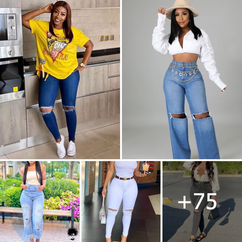 75 Ripped-Jeans Outfit Ideas to Copy This Year
