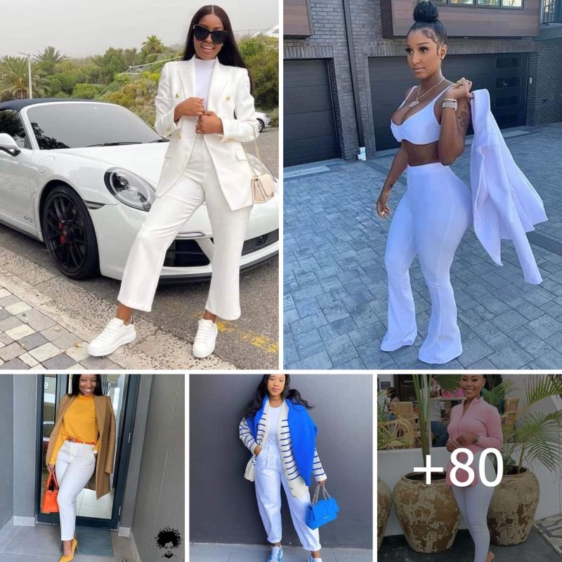 80+ Chic White Pants Outfit Ideas For Women [2024]