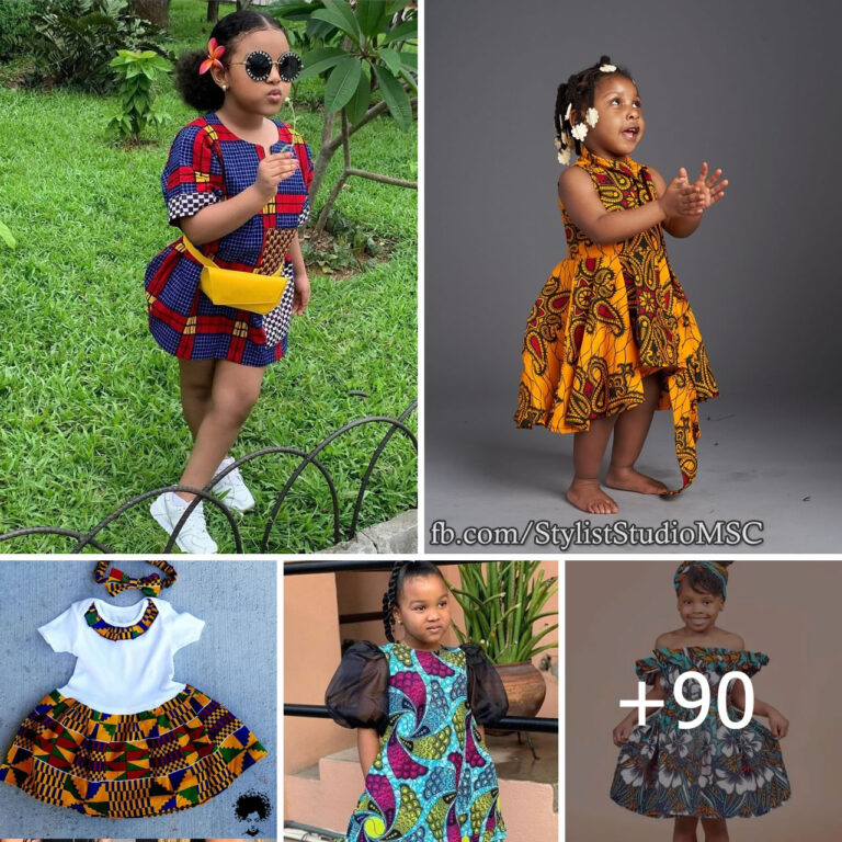 90 Baby Girl Ankara Gown Style 🎀 Supper Cute Ankara Styles For Kids