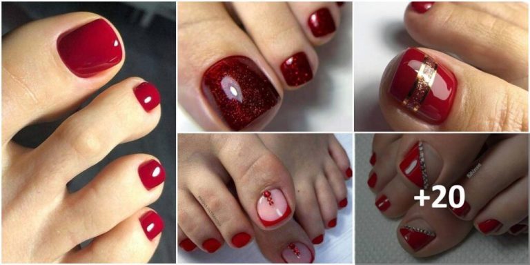 Red Pedicure, your feet full of glamor and passion