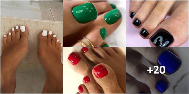 Foot nail painting, ideas for your pedicure