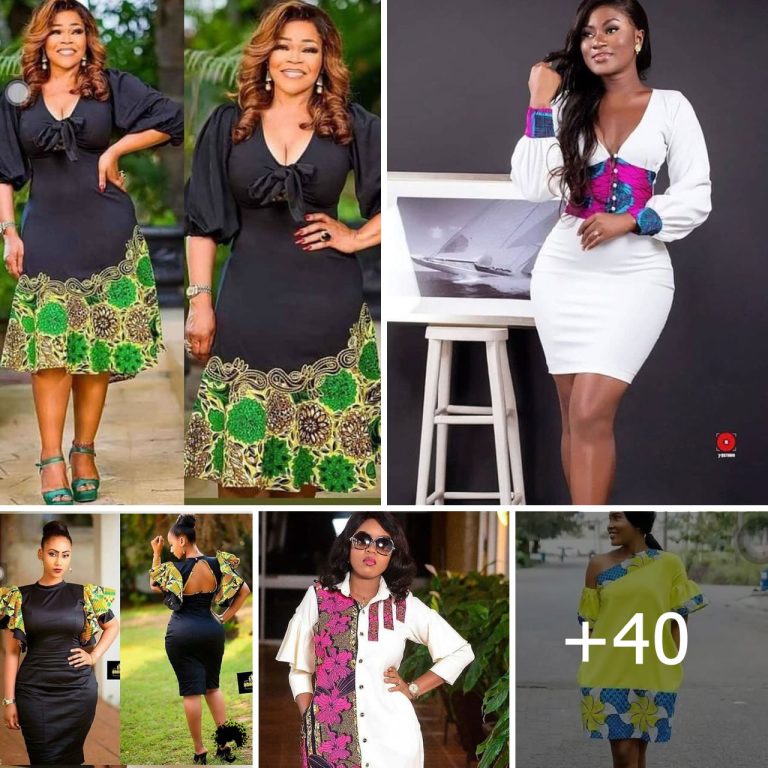 40 Latest Plain and Pattern Styles for Ladies in Nigeria 2022-2023