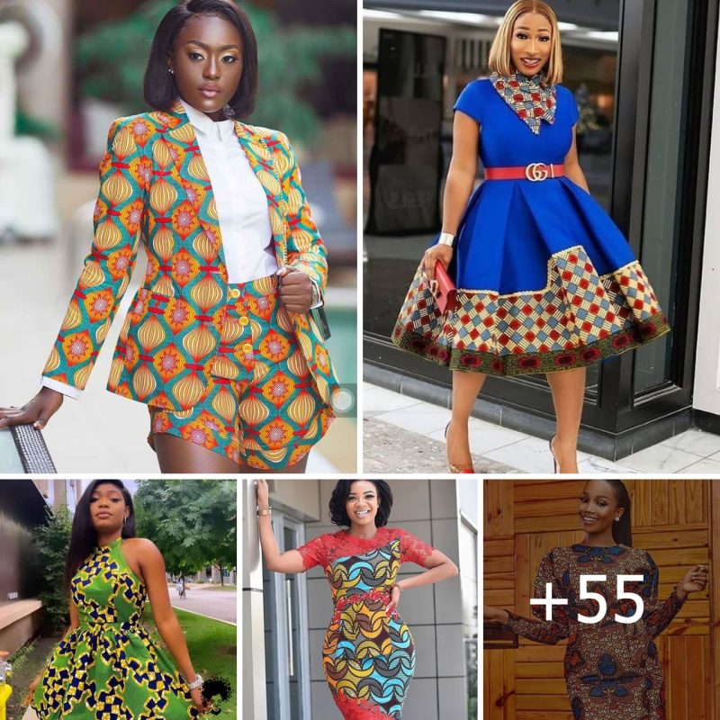 55 Beautiful African Print Dresses 2023-2024