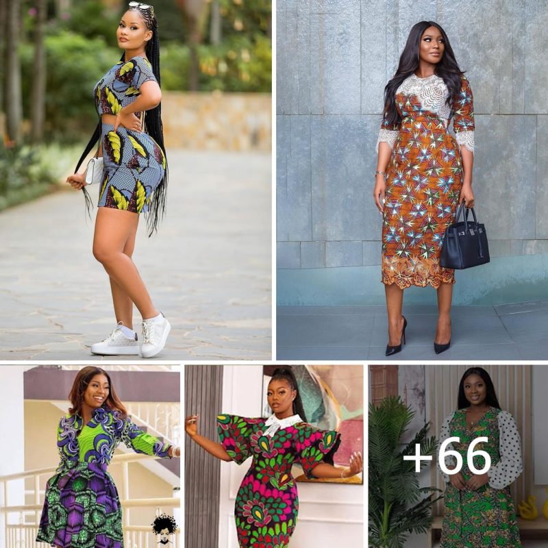 66 Pictures of Simple Ankara Styles for Ladies 2023-2024