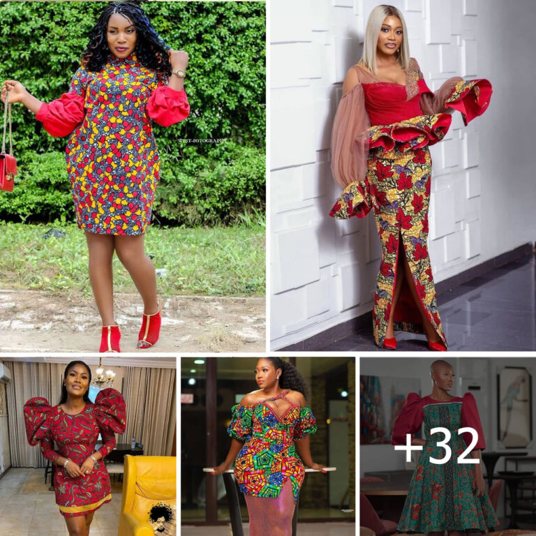 30+ Beautiful Ankara Styles For Smart And Stylish Looks.