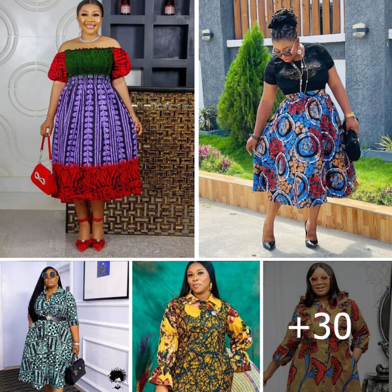 30+ Smart Ankara Styles For Working Wives And Moms.