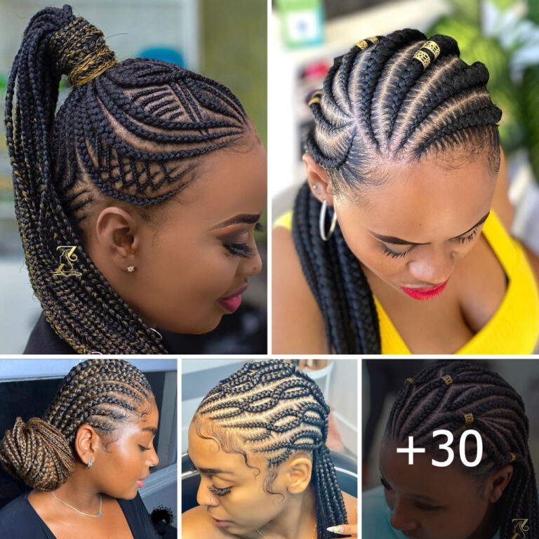 30 Sizzling Ghana Braid Styles to Inspire Your 2024 Look