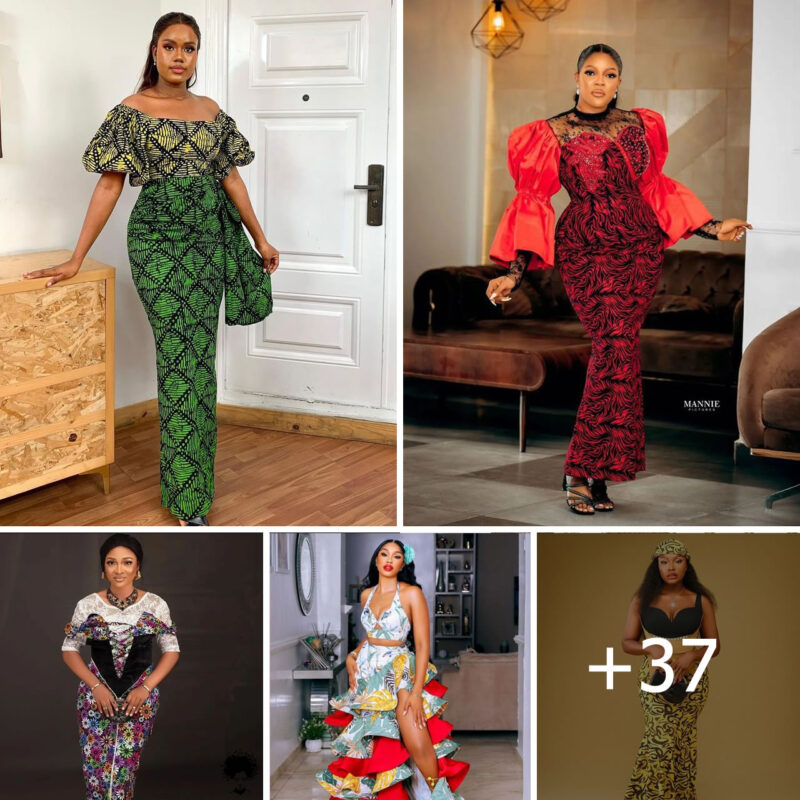 37+ Simple Elegant Stunning Ankara Styles #2024