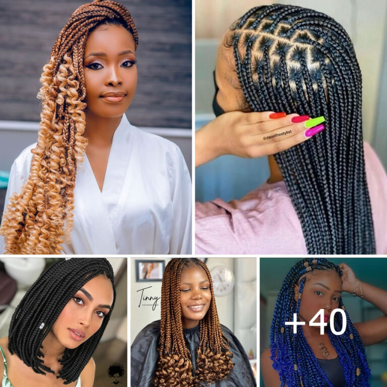 40 Creative Ideas for Box Braids: Transform Your Hairstyle