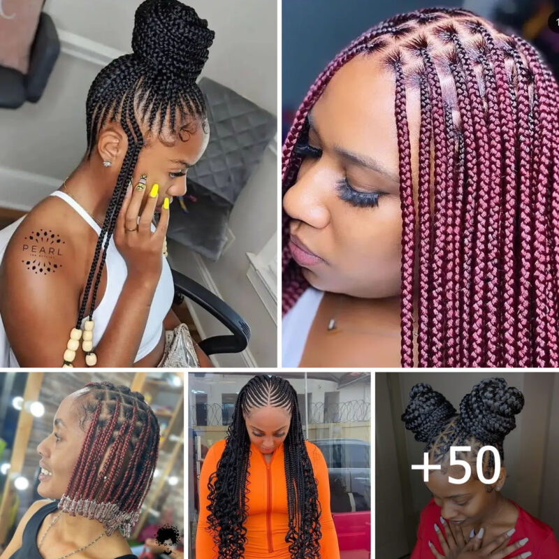 50 Trending Medium Knotless Braid Hairstyles for 2023