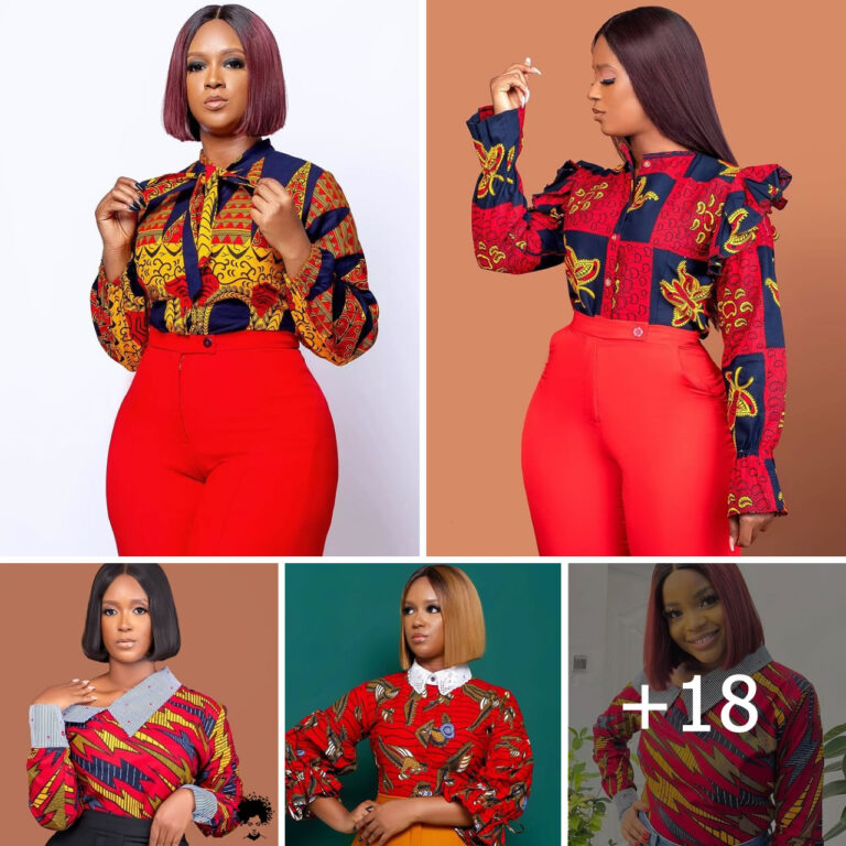Dazzling Ankara Blouse/tops You Should Consider