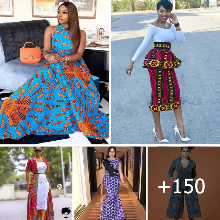 150+ PHOTOS: Gorgeous Ankara Styles For Ladies 2023