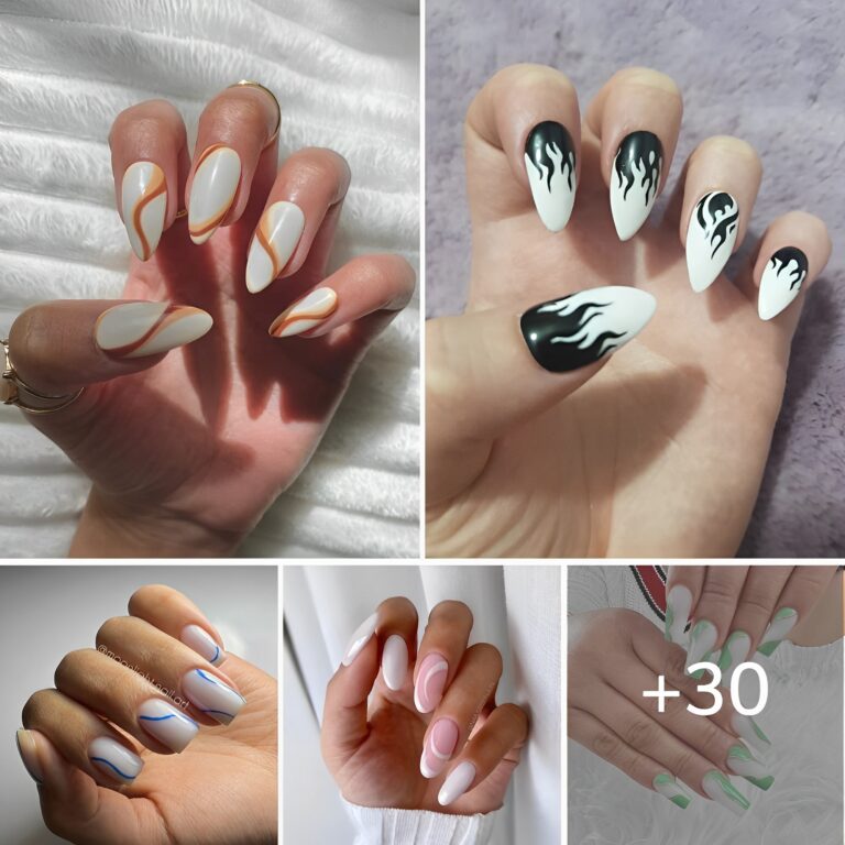 30 Ideas for White Nail Designs in 2024.
