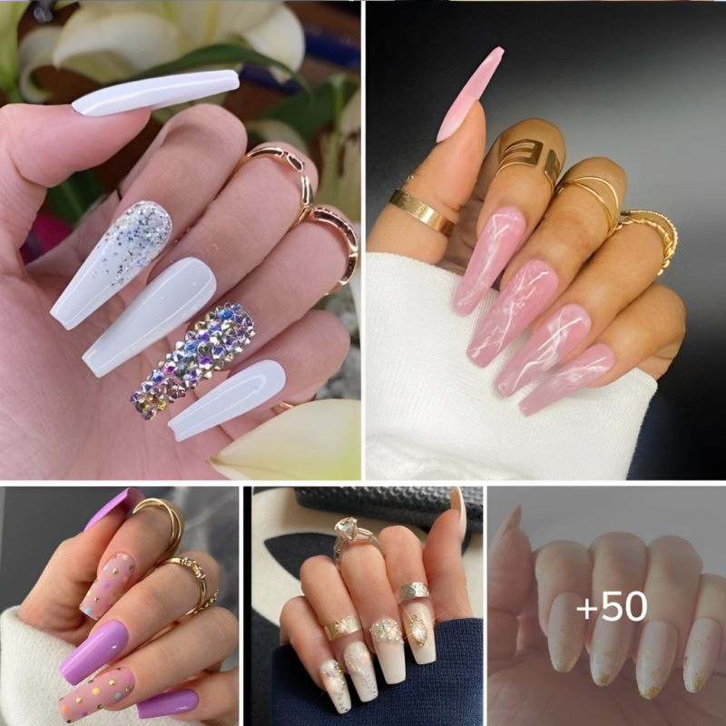 55 Exquisite Ideas Of Wedding Nails For Elegant Brides