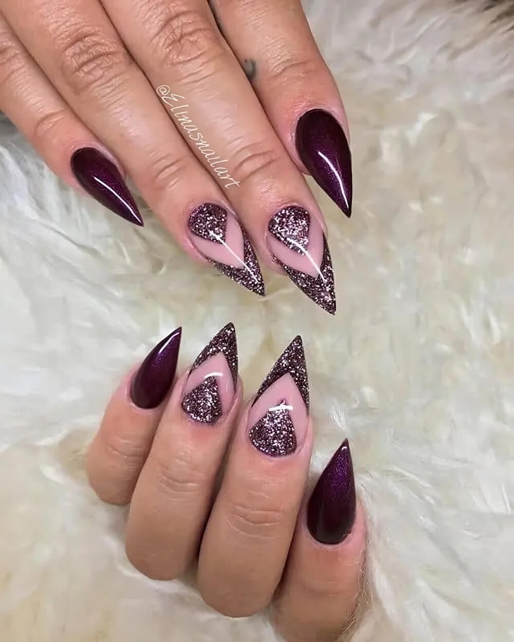 30 Gorgeous Mountain Peak Nails For Charming Girls - 193