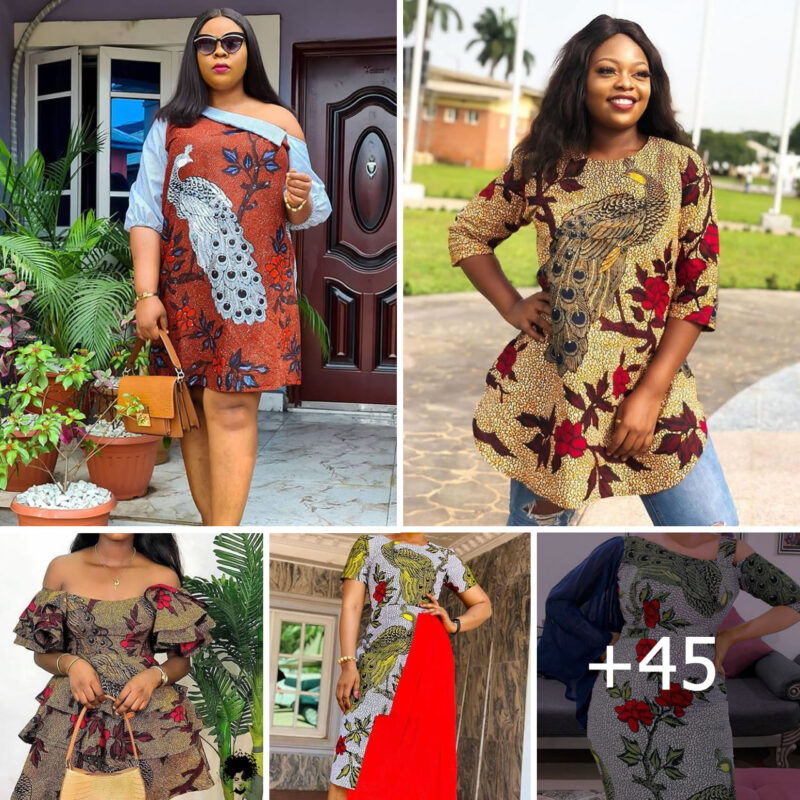 45+ Beautiful Ankara Traced Pattern Styles