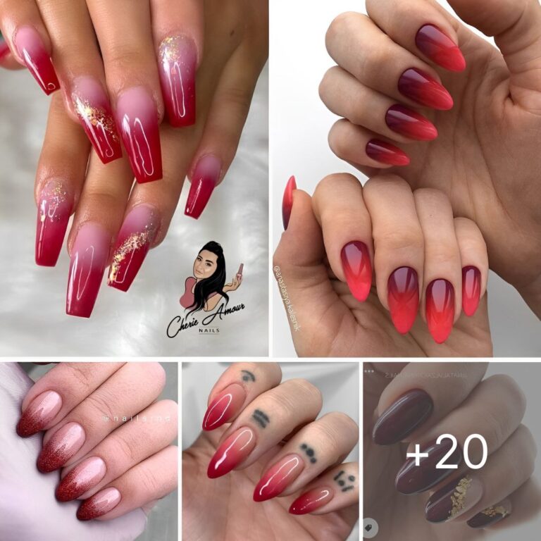 20+ Trendy Red Nail Ideas To Wear All Year Long