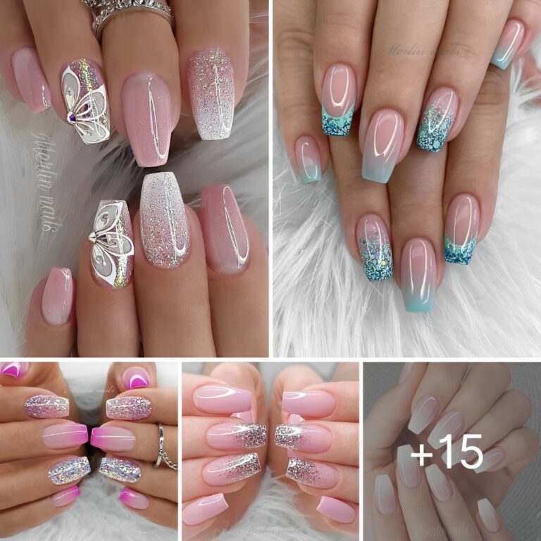 5 Ombre Wedding Nails Designs Ideas