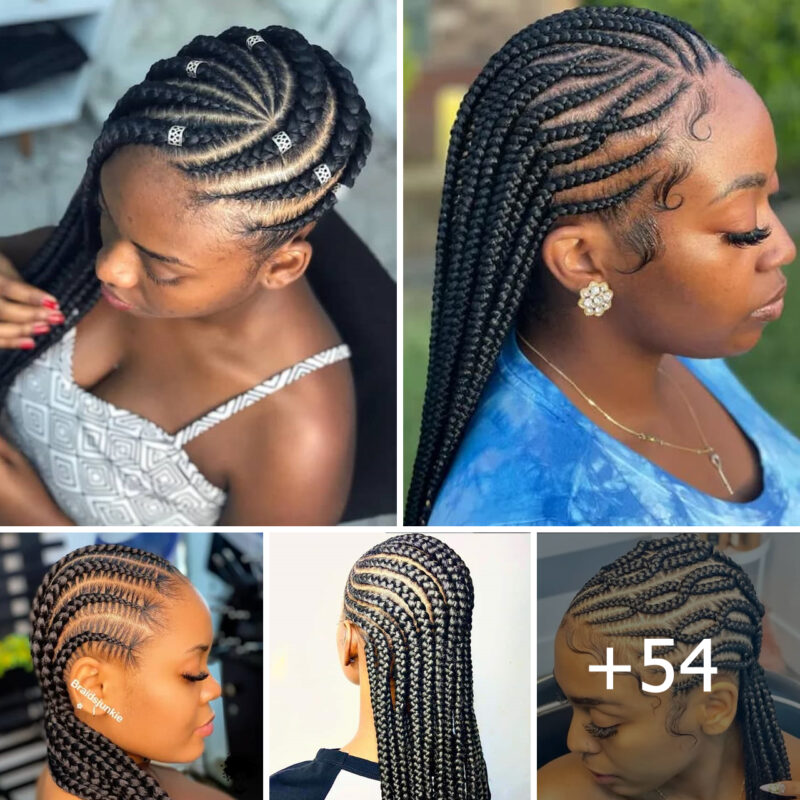 54 Stunning Ghana Braids Hairstyles You Should Try Now