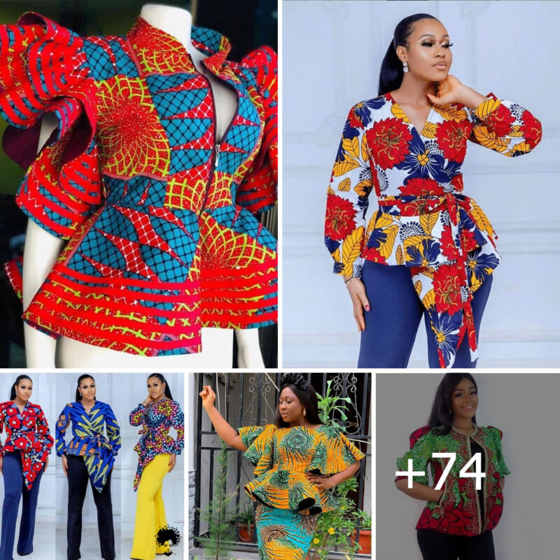 74 PHOTOS: Beautiful Ankara Blouse/Top Styles You Can Rock with Trousers