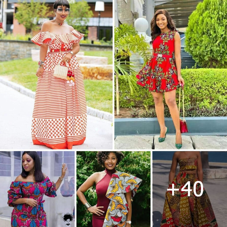 40 Elegant Ankara Fashions For Women