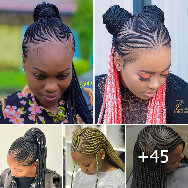  Hottest Ghana Braids Hairstyle Ideas for 2024 (5) – Explore Trending