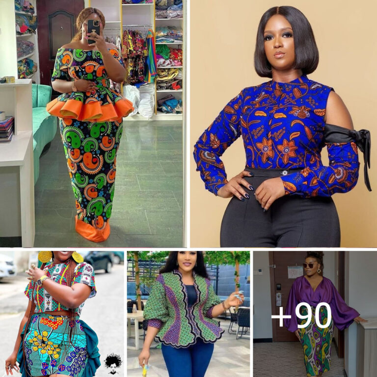 Stylish Ankara Tops for Your Skirt and Trousers