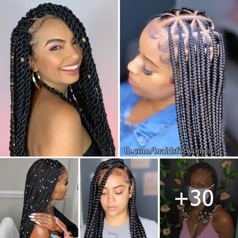 Top 30 Knotless Braids Hairstyles in 2023