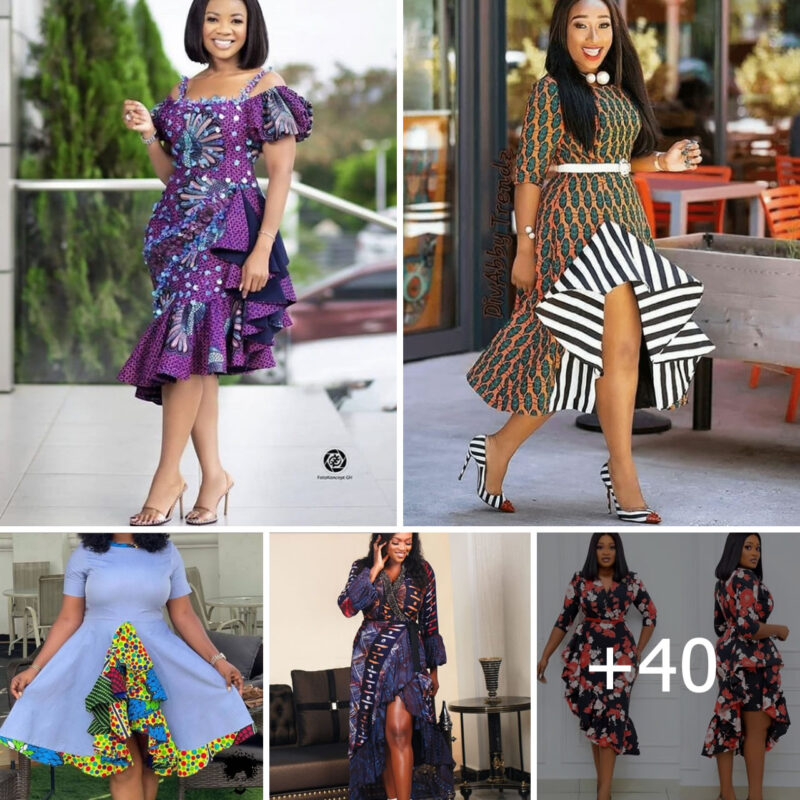Trendy And Fascinating Flounce Styles.