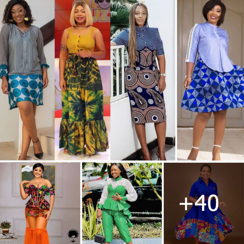 Unique Tailor Made Ankara Styles For Classy Ladies. Volume 2.