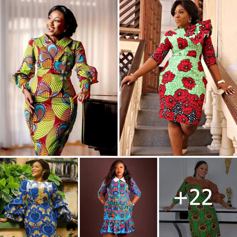 Ankara Style 2024: Unique Ankara Gown Style for African Women