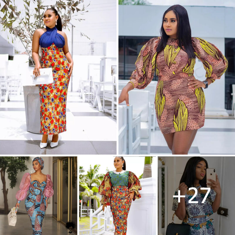 Draped in Culture: The Allure of Ankara Gowns for Stylish Ladies 🌍💫