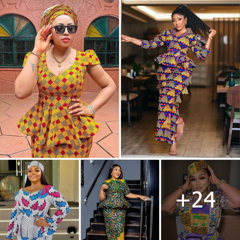 Chic Ankara Outfits Paired with Elegant Headwraps: Style Essentials for African Women