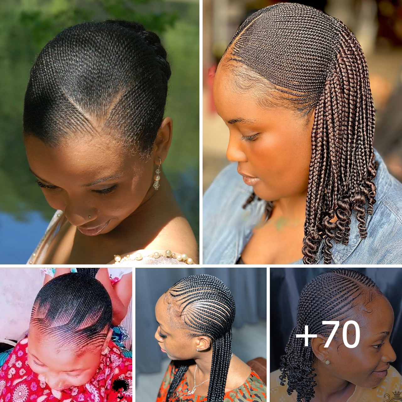 Delicate Cornrow Braids: A Guide to Petite and Refined Hairstyles