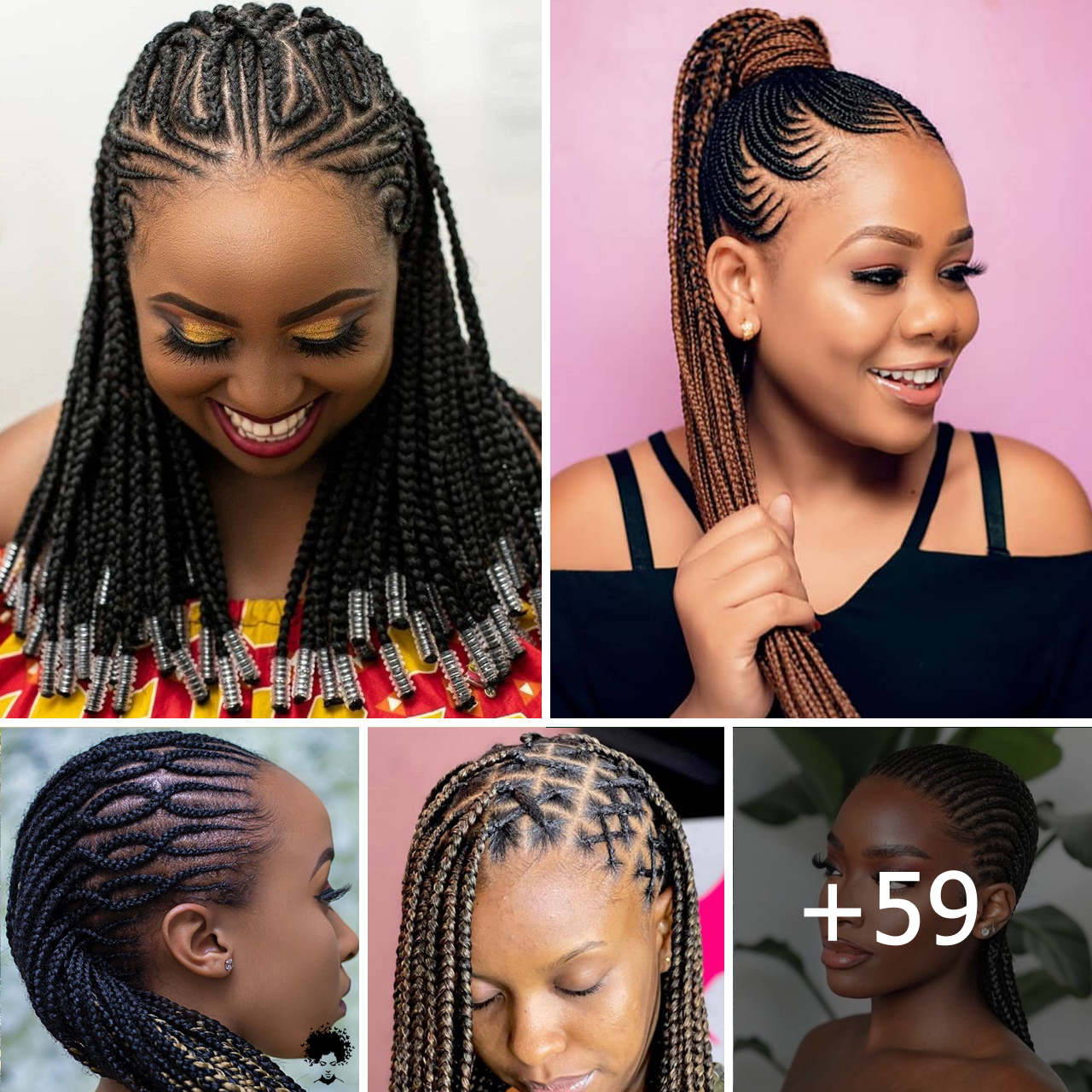 Exquisite Ghana Weaving Shuku Styles: Elegant Braided Bun Variations