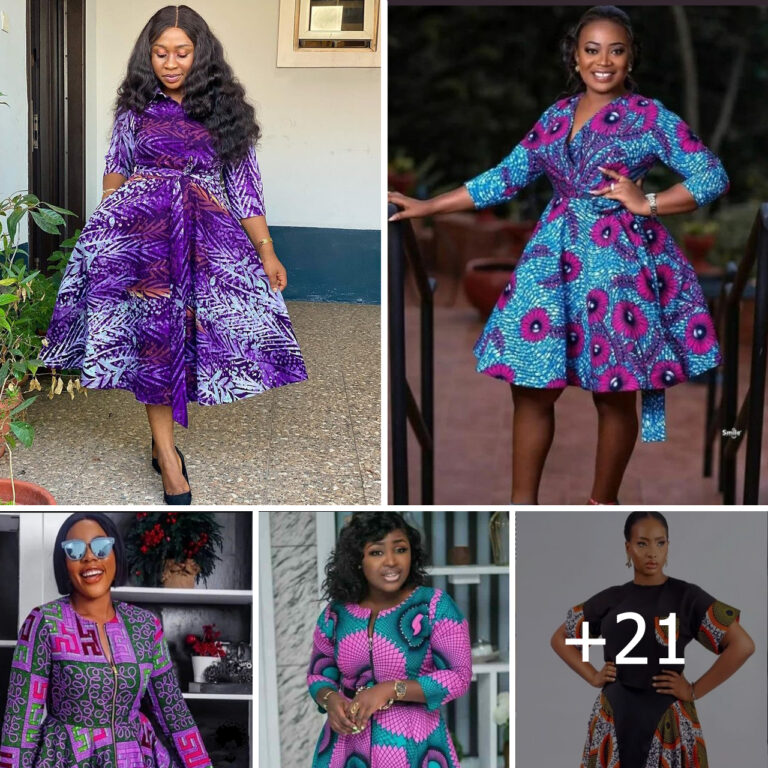 Modest Ankara Short Gown Styles For Smart Looks.