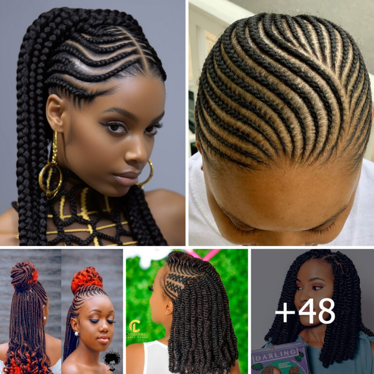 2024 Chic Braided Hairstyles for Women – Elegant African Inspired Looks